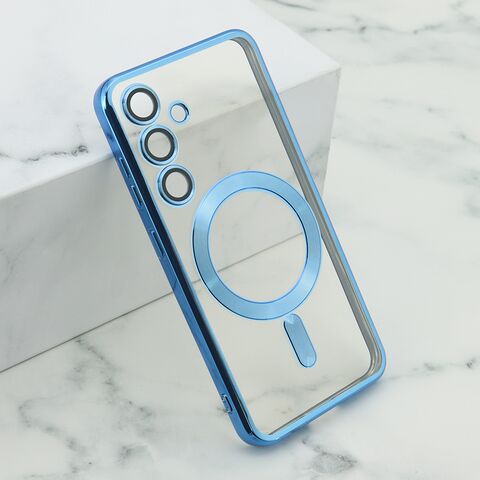 Zastitna maska (futrola) CAMERA PROTECT MagSafe - Samsung S921 Galaxy S24 5G plava (MS).