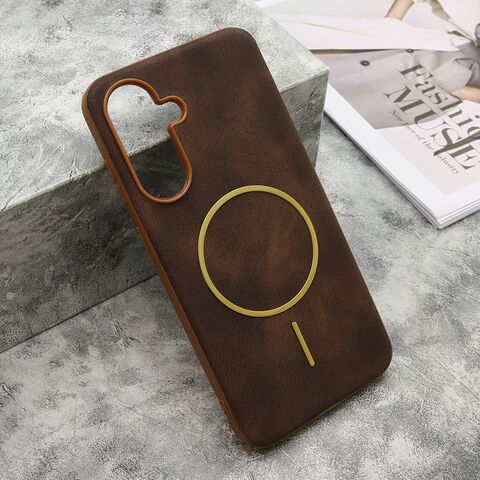 Zastitna maska (futrola) LUX SKIN MagSafe - Samsung A566 Galaxy A56 5G bronza (MS).