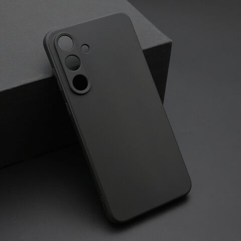 Zastitna ultra tanka (skin) maska / futrola KOLOR - Samsung S731B Galaxy S25 FE crna (MS).