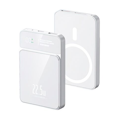 Univerzalna Back Up Baterija MagSafe M50 15W PD 20W+22.5W Fast 5000mAh beli (MS).