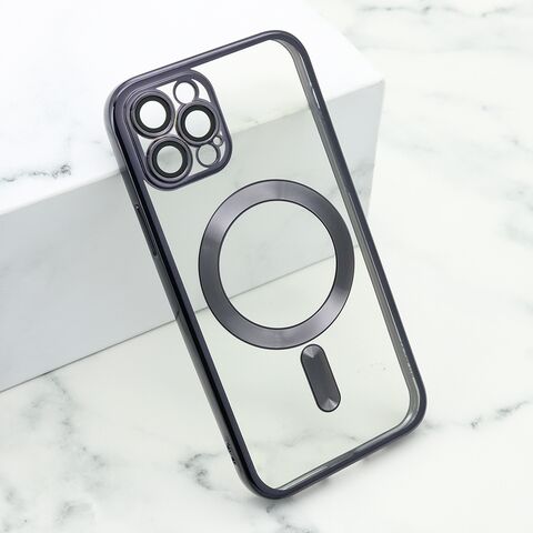 Zastitna maska (futrola) CAMERA PROTECT MagSafe - iPhone 12 Pro crna (MS).