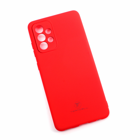 Zastitna maska (futrola) Teracell Giulietta - Samsung A525 Galaxy A52 4G/A526 Galaxy A52 5G/A528B Galaxy A52s 5G mat crvena.