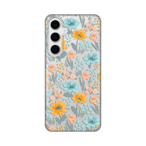 Zastitna ultra tanka (skin) maska / futrola PRINT - Samsung S721B Galaxy S24 Fe Lovely Flowers.