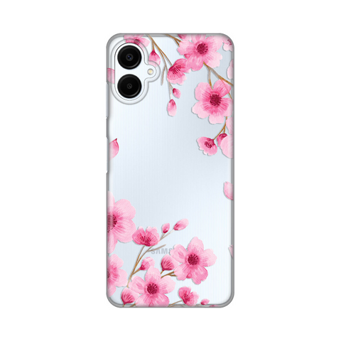 Zastitna ultra tanka (skin) maska / futrola PRINT - Samsung A065F Galaxy A06 Rose Flowers.