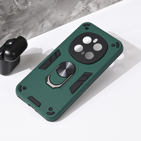 Zastitna maska (futrola) Hard Ring - Huawei Honor Magic 7 Pro tamno zelena.