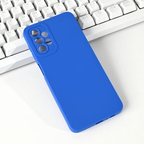 Zastitna maska (futrola) Silikon Pro Camera - Samsung A135 Galaxy A13 4G plava.