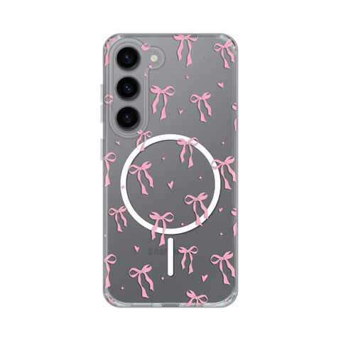 Zastitna maska (futrola) print Magsafe - Samsung S911B Galaxy S23 Cute Bows.