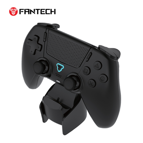Joypad wireless charging Dock station Fantech ACGP05 WGP16, PS5 compatible crni.