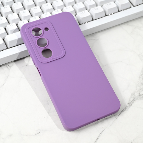 Zastitna maska (futrola) Silikon Pro Camera - Xiaomi Redmi 15 4G 171mm ljubicasta.