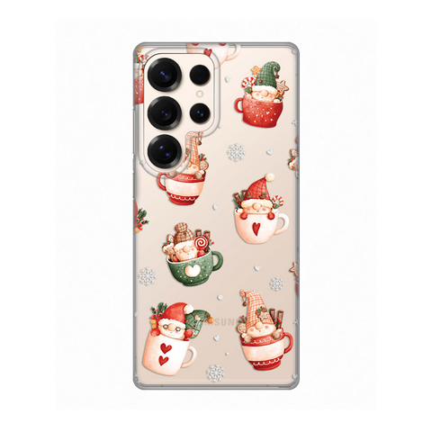 Zastitna silikonska maska (futrola) PRINT - Samsung S938 Galaxy S25 Ultra Ho Ho Ho.