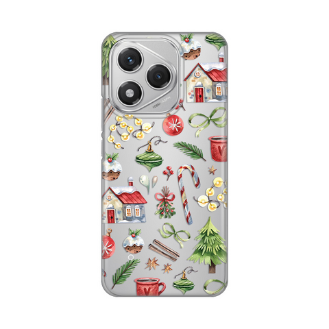 Zastitna ultra tanka (skin) maska / futrola PRINT - Huawei Honor 400 Lite Winter Spirit.