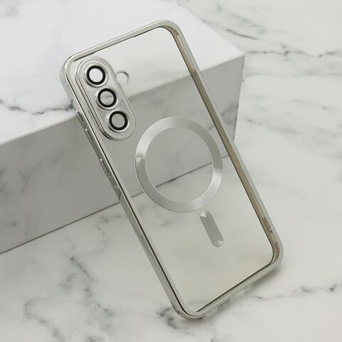 Zastitna maska (futrola) CAMERA PROTECT MagSafe - Samsung A366 Galaxy A36 5G srebrna (MS).