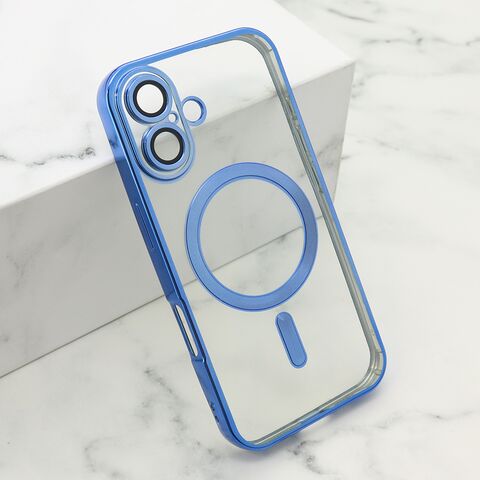 Zastitna maska (futrola) CAMERA PROTECT MagSafe - iPhone 16 (6.1) plava (MS).