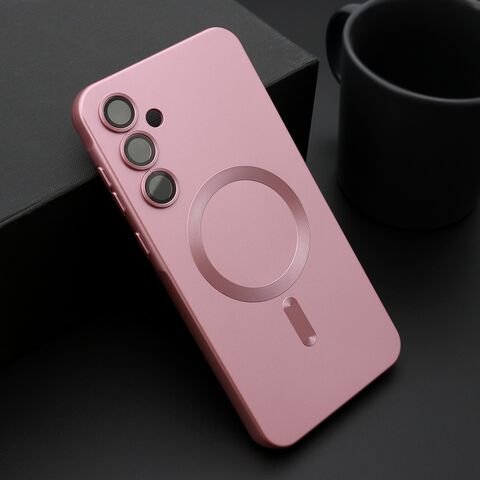 Zastitna maska (futrola) ELEGANT MAGSAFE - Samsung A356 Galaxy A35 5G 5G roze (MS).