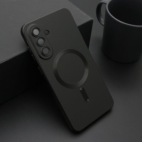 Zastitna maska (futrola) ELEGANT MAGSAFE - Samsung A366 Galaxy A36 5G crna (MS).