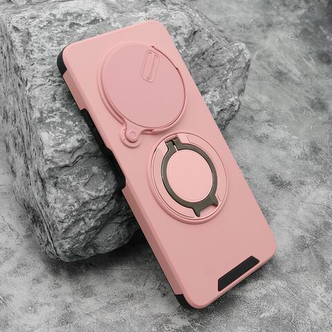 Zastitna maska (futrola) DEFENDER CAMSHIELD - Xiaomi Redmi 14C/Redmi A4 roze (MS).