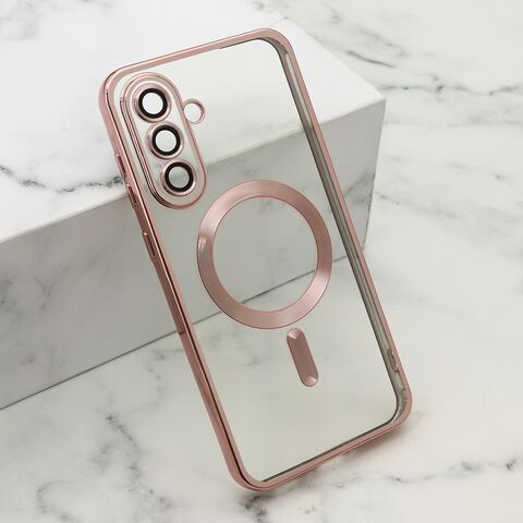 Zastitna maska (futrola) CAMERA PROTECT MagSafe - Samsung A566 Galaxy A56 5G roze (MS).