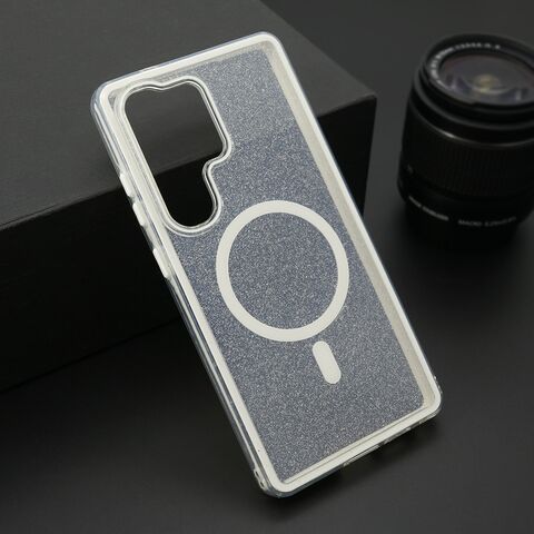 Zastitna maska (futrola) CRYSTAL MagSafe - Samsung S938 Galaxy S25 Ultra 5G bela (MS).