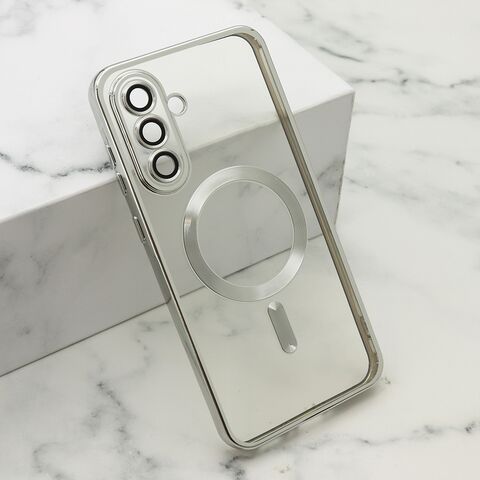 Zastitna maska (futrola) CAMERA PROTECT MagSafe - Samsung A566 Galaxy A56 5G srebrna (MS).