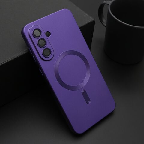 Zastitna maska (futrola) ELEGANT MAGSAFE - Samsung A566 Galaxy A56 5G ljubicasta (MS).