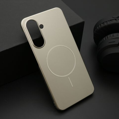 Zastitna maska (futrola) PURE mat MagSafe - Samsung A266 Galaxy A26 5G zlatna (MS).