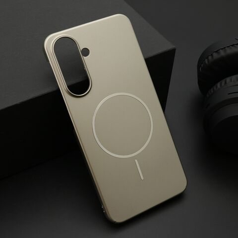 Zastitna maska (futrola) PURE mat MagSafe - Samsung A566 Galaxy A56 5G zlatna (MS).