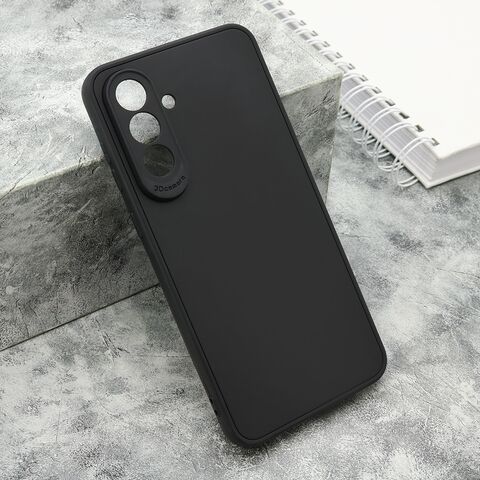 Zastitna maska (futrola) Soft 3D camera - Samsung A566 Galaxy A56 5G crna (MS).