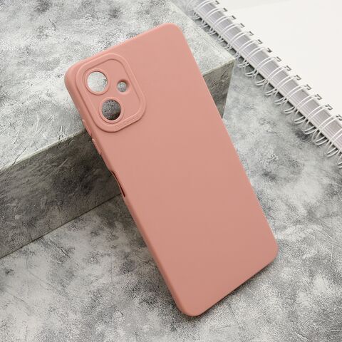 Zastitna silikonska maska (futrola) Pro Camera - Samsung A065F Galaxy A06 roze (MS).