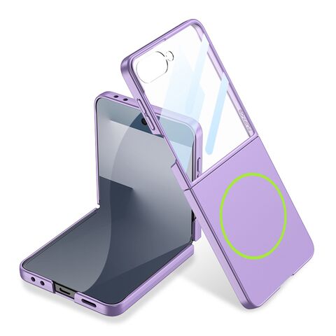 Zastitna maska (futrola) SMOOTH MagSafe - Samsung F751B Galaxy Z Flip 7 5G ljubicasta (GKK case) (MS).