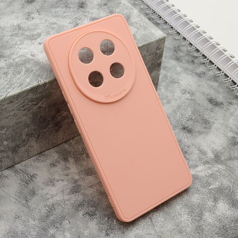 Zastitna maska (futrola) Soft 3D camera - Huawei Honor Magic 7 lite roze (MS).