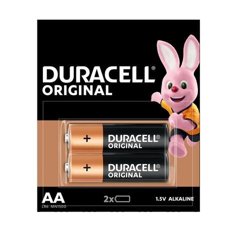 Baterija alkalna 1.5V AA LR6 blister 2/1 Duracell (MS).
