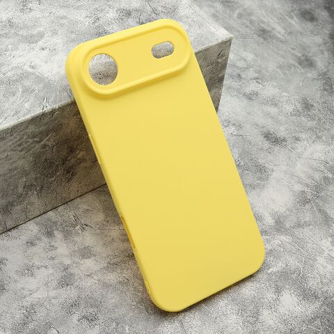 Zastitna maska (futrola) GENTLE COLOR - iPhone 17 Air zuta (MS).