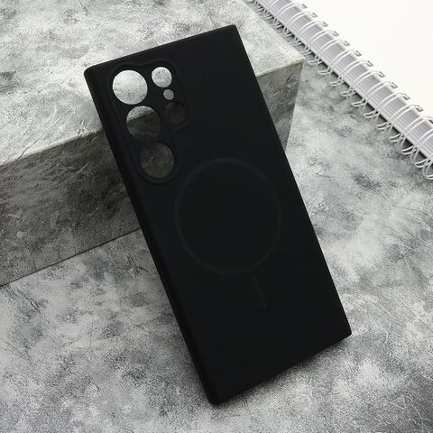 Zastitna maska (futrola) FLEX MagSafe - Samsung Galaxy S23 Ultra crna (MS).