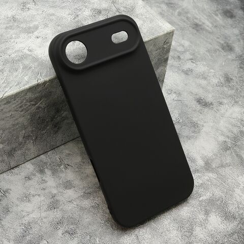 Zastitna maska (futrola) GENTLE COLOR - iPhone 17 Air crna (MS).