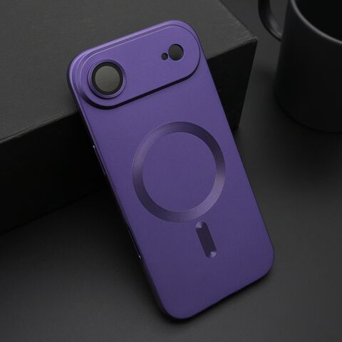 Zastitna maska (futrola) ELEGANT MAGSAFE - iPhone 17 Air ljubicasta (MS).