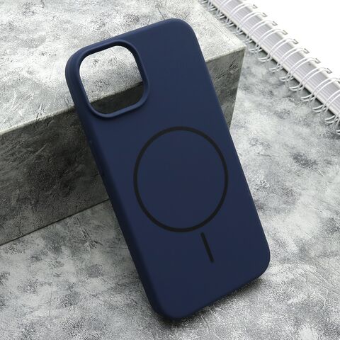 Zastitna maska (futrola) FLEX MagSafe - iPhone 14 (6.1) plava (MS).