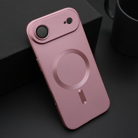 Zastitna maska (futrola) ELEGANT MAGSAFE - iPhone 17 Air roze (MS).