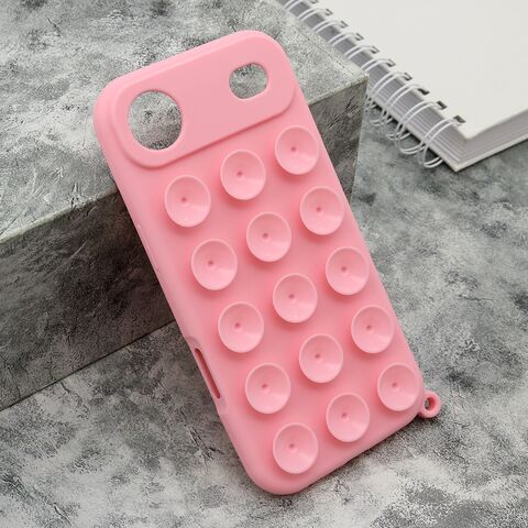 Zastitna maska (futrola) OCTOBUDDY - iPhone 17 Air roze (MS).