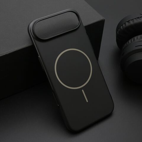 Zastitna maska (futrola) PURE mat MagSafe - iPhone 17 Air crna (MS).