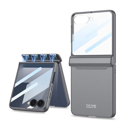 Zastitna maska (futrola) SMOOTH LINE - Samsung F751B Galaxy Z Flip 7 5G srebrna (GKK case) (MS).