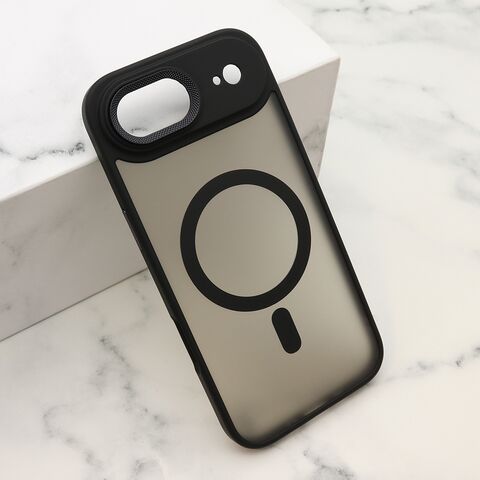 Zastitna maska (futrola) SILKY MagSafe II - iPhone 17 Air crna (MS).