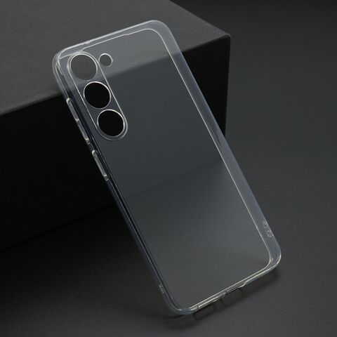 Zastitna ultra tanka (skin) maska / futrola PROTECT - Samsung S911B Galaxy S23 providna (bela) (MS).