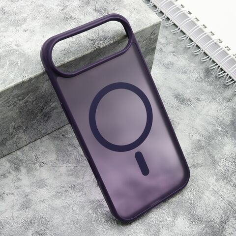 Zastitna maska (futrola) SILKY MagSafe - iPhone 17 Air ljubicasta (MS).