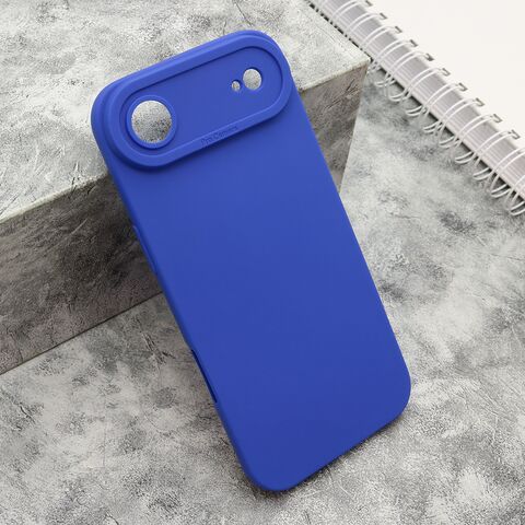 Zastitna silikonska maska (futrola) Pro Camera - iPhone 17 Air tamno plava (MS).