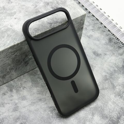 Zastitna maska (futrola) SILKY MagSafe - iPhone 17 Air crna (MS).