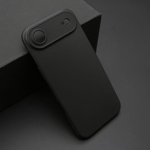 Zastitna ultra tanka (skin) maska / futrola KOLOR - iPhone 17 Air crna (MS).