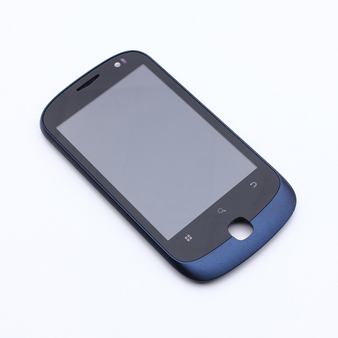 LCD displej (ekran) - Alcatel OT 990+touch screen+frame plavi CHO SH.