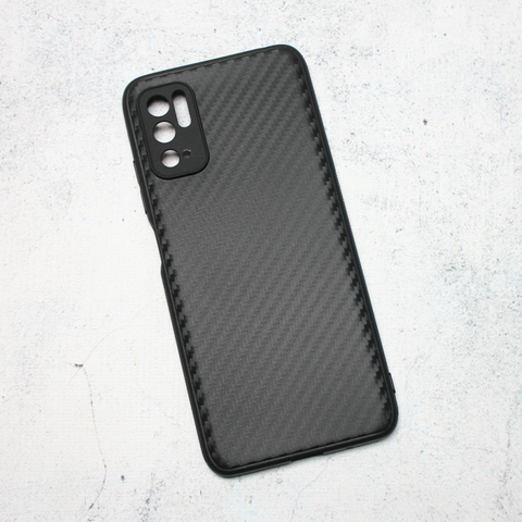 Zastitna maska (futrola) Carbon fiber - Xiaomi Redmi Note 10 5G crna.