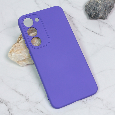 Zastitna maska (futrola) Nano Silikon - Samsung S911B Galaxy S23 ljubicasta.