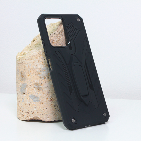 Zastitna maska (futrola) Fight - Xiaomi Redmi Note 12 5G (EU) crna.